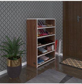 Resim Kenzlife Ayakkabılık Goya Cvz 100 70 30 Arkalıksız Ayakkabı Ofis Dolabı 
