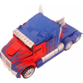 Resim Can Toys Tek Tuşla Robota Dönüşen Çek Bırak Oyuncak Araba Hem Robot 