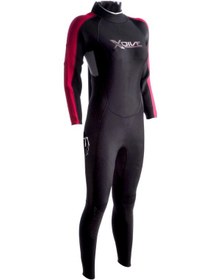 Resim Xdive Aqua Kadın 3mm Full Dalış Elbisesi-std Siyah 