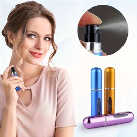 Resim 1 adet/2 adet/3 adet Parfüm Dolumlu Şişeler, 5ml Taşınabilir Mini Dolumlu Seyahat Atomizer Sprey Şişesi, Alüminyum Nozul ile, Sızdırmaz, Dış Mekan Seyahatleri ve İşler için İdeal, Babalar Günü, Cadılar Bayramı, Noel, İş Seyahatleri, Seyahat Gereksinimleri, Kompakt Atomizer, Şık Tasarım, Dayanıklı Yapı, Sızdırmaz Tasarım, Dolumlu Atomizer, Seyahat Dostu Şişe, Hediye Alıcıları, İş Profesyonelleri, Valiz Bagajı, Lüks Kullanıcılar, Kişiselleştirilmiş İçerik, Eller Serbest Şişe 