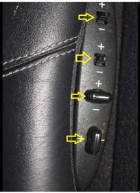 Resim Mercedes Amg Clk Koltuk Multicontour Butonu 