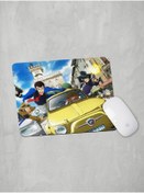 Resim Panorama Ajans Lupin Çizgi Film Dediktif Hırsız Mouse Pad 