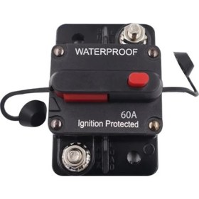 Resim SHUIVAN Otomatik Sigorta 60ah Devre Kesici Waterproof - 12v/24v 