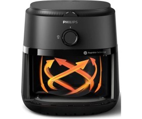 Resim 4.2 Litre Siyah Airfryer 1000 Serisi, Pratik ve Sağlıklı Yemekler 