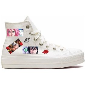 Resim Anime Baskılı Spor Ayakkabı Sneaker Okul Ayakkabısı 