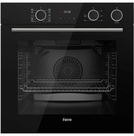 Resim Ferre XE64CS Siyah Cam Buharlı Ankastre Fırın 