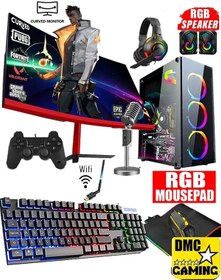 Resim DMC N56x (GTA 5) I5 3470,16gb Ram 1tb Hdd 256gb Ssd,4gb Gt740,23.8''oyuncu Masaüstü Bilgisayar 