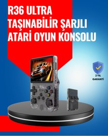 Resim ZERO LAND TECHMRT R36 Ultra El Konsolu – 4” HD IPS Ekran, 128GB Dahili Hafıza, 30.000 (152511) Oyun Yüklü 