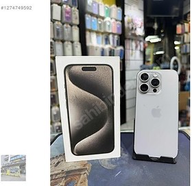 Resim Apple iPhone 15 Pro İkinci El TR | 128 GB | Natürel Titanyum 