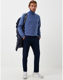 Resim Erkek Şişme Mont Lacivert Kapüşonlu Termo Dolumlu Ve Iç Astarlı 6 Cep Dik Yaka Mont Ncs Jeans 4994-Lacivert 