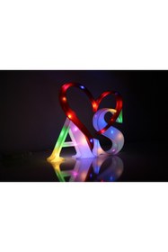 Resim 3Dsmallthing KALPLE BİRLEŞEN HARFLER - SEVGİLİLER 