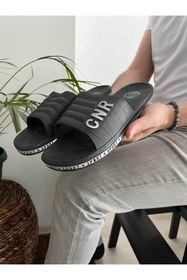 Resim Behtah Kundura Erkek 3'lü Karışık Renk Kaymaz Tabanlı Yumuşak Airblow Banyo Balkon Plaj Sokak Terlik Çeyiz Misafir 