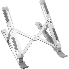 Resim Ayt Frisby Fnc-5150st Taşınabilir Katlanır Alüminyum Tablet Notebook Laptop Stand 10-15.6 İnç İçin Uyumlu Tutucu 