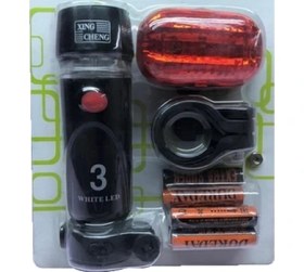 Resim Knt Bisiklet Far Set Ön Arka Xc 746 