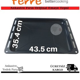 Resim Ferre Uyumlu Ankastre Firin Füme Emaye Tepsi - 397354060 