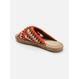 Resim Su Espadril Kinsee Turuncu-Ekru 