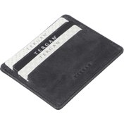 Resim Siyah Deri Unisex Kredi Kartlık - S1KK00001050-Q43 