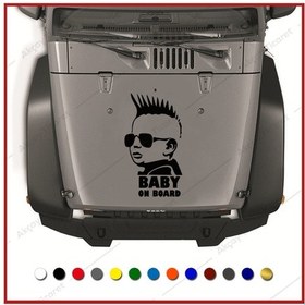 Resim Baby On Board Sticker Arabada Bebek Var Oto Sticker Arma 