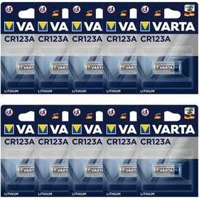 Resim Varta CR123A Profesyonel Lityum Pil 10'lu 