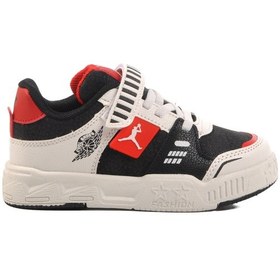 Resim Kırmızı Unisex Cırtlı Çocuk Spor Ayakkabı King Kısa P Kırmızı 