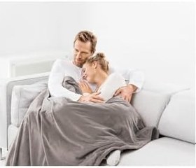 Resim Beurer HD 150 XXL elektrikli battaniye, otomatik kapanmalı elektrikli battaniye, 200 x 150 cm, 6 sıcaklık kademesi, makinede yıkanabilir, yumuşak battaniye, boz kahverengi 