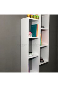 Resim OKYAY MOBİLYA 2'li Dikey Dolap , Kitaplık , Aksesuar Dolabı , Oyuncak Dolabı 