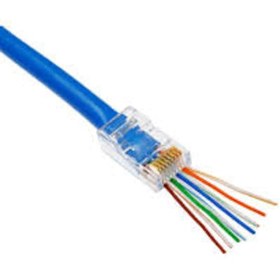 Resim Yeni Nesil Ez Rj45 Plug 25 Adet 