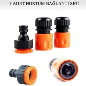 Resim YDGR 1/2" Hortum Musluk Bağlantı Adaptörü 2 Adet+ 1/2 - 3/4" Kolay Montaj ve Pratik Kullanım Sağlayan 