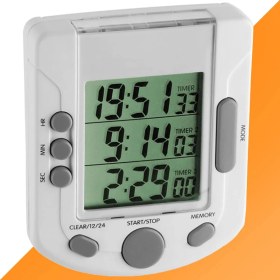 Resim Sevgift Tfa-Dostmann 38.2020 "triple Time" Üç Ekranlı Dijital Zamanlayıcı(Alman) 