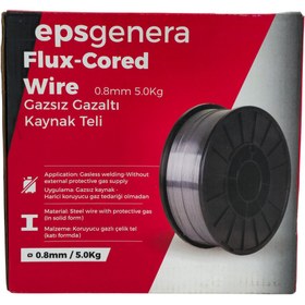 Resim Eps Genera EPSK508 0.8mm/5kg Flux Gazsız Gazaltı Kaynak Teli 
