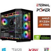 Resim ETERNAL POWER RYZEN 7 5700X 32G DDR4 1TB M.2 RTX5060 A520 A650W 