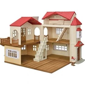 Resim Hype Store Sylvanian Families Epoch ESF5708 Oyun Odalı Işıklı Şehir Evi Oyuncak 