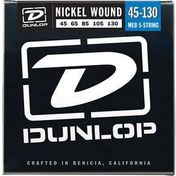 Resim Jim Dunlop DBN45130 Medium 5 Telli Bas Gitar Tel Seti (45-130) 