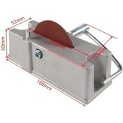 Resim Dashanshop Silvery Gümüş 120 Kum Manuel Alüminyum Piston Segmanı Eğesi Aparatı Takımı 