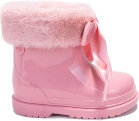 Resim İgor W10258 Bimbi Soft Pembe Ortopedik Kız Çocuk Yağmur Çizme 