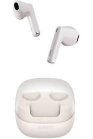 Resim Aukey EP-M4-WH Kablosuz Kulaklık Gelişmiş ENC 80ms 30 Saat Müzik - Beyaz 