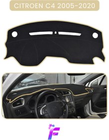 Resim Genel Markalar CITROEN C4 (2005-2020) Uyumlu Ön Göğüs Örtüsü | Yansıma Önleyici | Kolay Montaj | Oto Aksesuar |TA61 