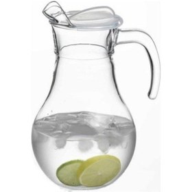 Resim Paşabahçe 43934 Bistro Şeffaf Kapak Sürahi 1800 CC 