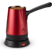 Resim King Fasıl K449 Kahve Makinesi-Kırmızı 