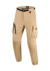 Resim Alpinestars Flex-ast Cargo Korumalı Motosiklet Pantolonu Kısa Bacak Krem 