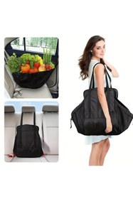 Resim ZEYZEN Oto Araç Çantası Büyük Kapasiteli Katlanabilir Taşınabilir Anne Bebek Alışveriş Çanta Düzenleyici 