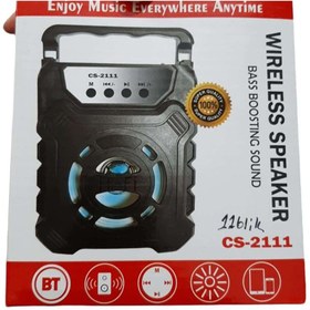 Resim ÇEÇEN HOME Wireless Bluetooth Speaker Extra Bass Hoparlör CS-2111 