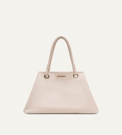 Resim Verona Bej Deri Bebek Çantası 