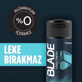 Resim Blade Cool Fresh Edt Erkek Parfüm 70 ml & Deodorant 3X150 ml 