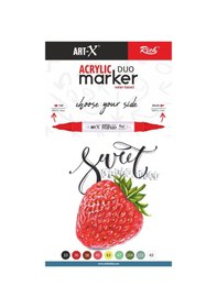 Resim Art-x Akrilik Marker Çift Taraflı Kalem 