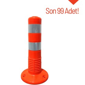 Resim İleri Trafik Delinatör 45 x 10 cm, Esnek Duba 