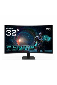 Resim Gigabyte GS32QCA 31.5" 180Hz 1Ms HDMI+DP HDR WQHD FreeSync VA Curved Vesa Monitör 
