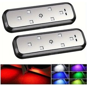 Resim Hightower 2 Adet Düğme Anahtarı Ortam Karşılama Işığı Ve Kapı Işığı Rengini Değiştirir 