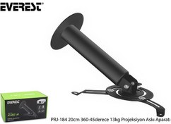 Resim EVEREST PRJ-184 PROJEKSİYON ASKI APARATI (20 CM 360 - 45 DERECE - 13 KG) 