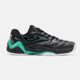 Resim Joma TSETS2601C SET Toprak Kort Erkek Tenis Ayakkabısı Siyah/Yeşil 